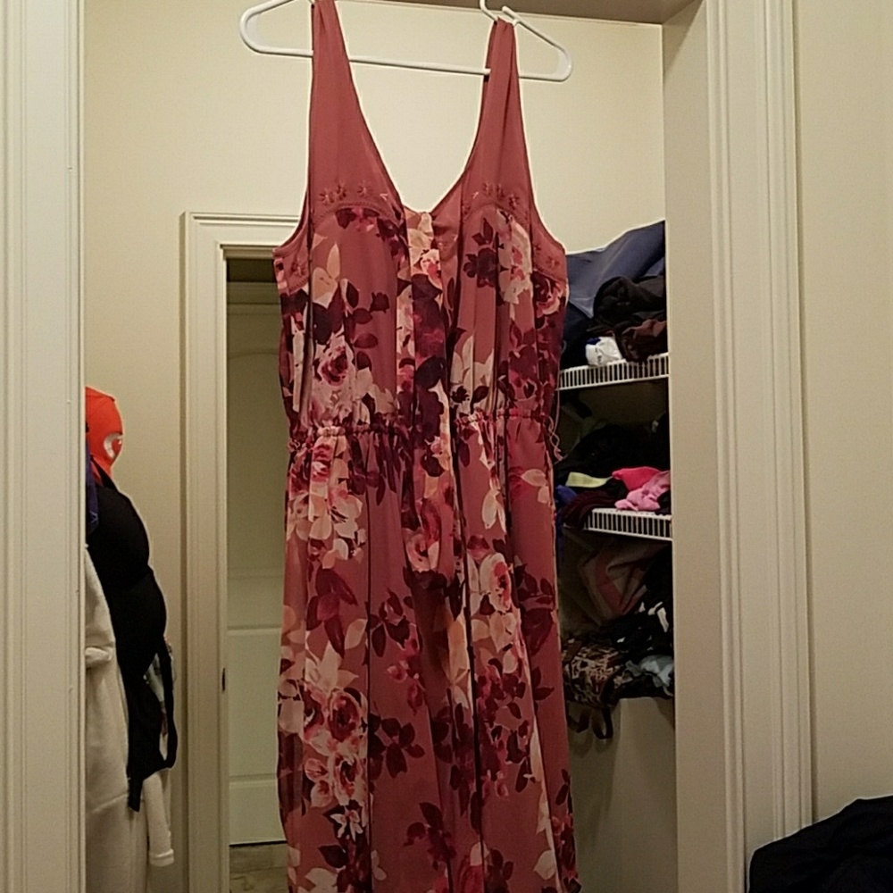 Floral Lauren Conrad dress